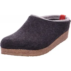 HAFLINGER Grizzly Kris Pantoffel Grau 44