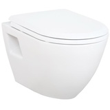 EXTRA KURZ Hänge Dusch Wc Taharet Bidet Taharat Intimdusche TP325 inkl. Soft-Close Deckel