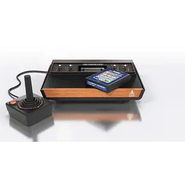 plaion Atari 2600+ 10 GB Braun inkl. Joystick und 10 Spielen