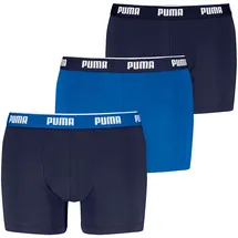 Puma Everyday Basics Boxershorts True Blue Combo XL 3er Pack