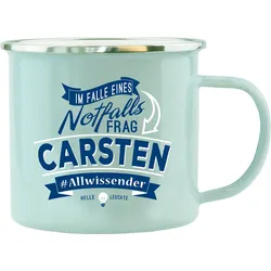 H&H Echter Kerl Emaille-Becher Carsten