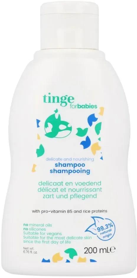 tinge for babies Shampooing pour bébés 200 ml shampooing