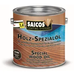 SAICOS Holzspezialöl, schwarz 0180500 , 2,5 Liter - Dose