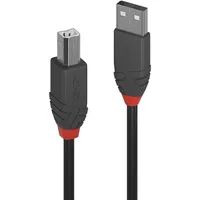 LINDY USB-Kabel USB 2.0 USB-A Stecker, USB-B Stecker 1.00