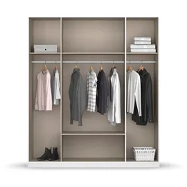 Rauch Kleiderschrank GAMMA 181 x 210 x 54 cm Grau