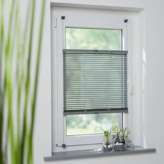 LIEDECO Klemm-Jalousie 90 x 130 cm silber
