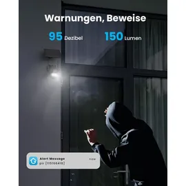 ieGeek LUOVEE 360° PTZ Solar Weiß