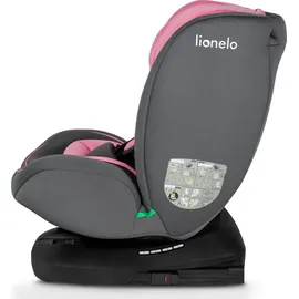 lionelo Bastiaan i-Size Kindersitz ab Geburt 0-36 kg Isofix Top Tether 360 Grad drehbar Rückwärts Vorwärts Seitenschutz 5-Punkt-Sicherheitsgurte Dri-Seat (Rosa)