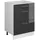 Vicco Küchenunterschrank R-Line 60 cm Weiß, Anthrazit Schublade