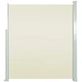 vidaXL Ausziehbare Seitenmarkise 170 x 300 cm creme