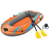BESTWAY Schlauchboot Mit Paddeln Und Luftpumpe 196x106 cm - Multicolor - One Size