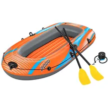 BESTWAY Schlauchboot Mit Paddeln Und Luftpumpe 196x106 cm - Multicolor - One Size