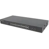 Intellinet Network Solutions Intellinet 12-Port Gigabit Ethernet Switch m. 2 SFP-Ports + Schwarz