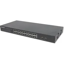Intellinet Network Solutions Intellinet 12-Port Gigabit Ethernet Switch m. 2 SFP-Ports + Schwarz