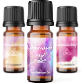 Corasol Premium Wellness Duftöl Adventskalender mit 24 ätherischen Ölen & zeitloser Duftlampe (240 ml)