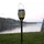Star Trading Solarleuchte Kunststoff 9,5x42 cm 1 LED schwarz