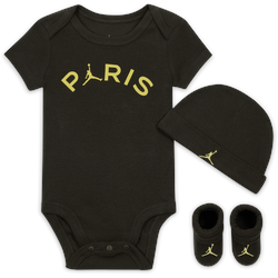 Jordan Paris Saint-Germain 3-teiliges Strampler-Box-Set für Babys (0–9 M) - Grün, 6-12M