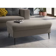 DOMO collection Sitzhocker DOMO COLLECTION "Modica", braun, B:99cm H:42cm T:65cm, Hocker, Sitzhocker, passend zur Serie, auch in Cord