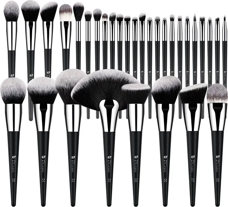 DUcare professionelles Make-up-Pinsel-Set, 32 Stück