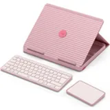 Logitech Casa Pop-Up Desk - Tastatur und Touchpad-Set - Rosa