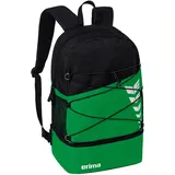 Erima Six Wings Rucksack smaragd/schwarz