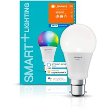 LEDVANCE LED Smart+ Birne 10W = 60W B22d matt 800lm RGBW 2700K-6500K Dimmbar App Google Alexa Apple HomeKit