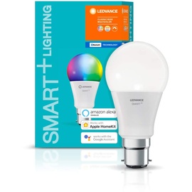 LEDVANCE LED Smart+ Birne 10W = 60W B22d matt 800lm RGBW 2700K-6500K Dimmbar App Google Alexa Apple HomeKit