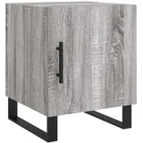 vidaXL Nachttisch Grau Sonoma 40x40x50 cm Holzwerkstoff Modell 1