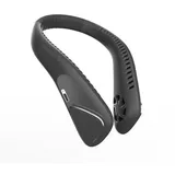 autolock Mini USB-Ventilator Mini USB-Ventilator Tragbarer Halsventilator 3 Stufen, mit 6000mah Nackenventilator Persönlicher Ventilator für Reisen schwarz