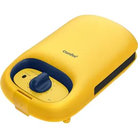 Midea Comfeè MC-JK1312P201 Waffeleisen 1 Waffel(n) 950 W Blau, Gelb