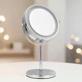 MuCoLa Badspiegel Schminkspiegel 10 fach Kosmetikspiegel LED Makeup Spiegel Rasierspiegel