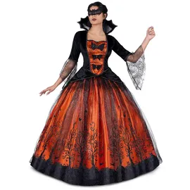 VIVING Halloween Königin Kostüm Kinder XS