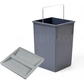 HAILO Inneneimer 15 l Dunkelgrau