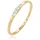 Elli Ringe - Ring Verlobungsring Diamant (0.07 ct) Bridal 925 S - Gr. 56 MM - in Gelbgold - für Damen