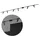 Briloner Luxtrail Komplettset, 6x LED Spots, Lampen, Schwenkbar, Lichtschienensystem Decke, Strahler Schiene, Deckenlampe, Deckenleuchte, Spotlight, 3m, Schwarz