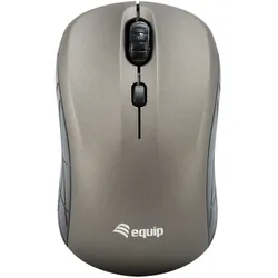 Equip Optische Mini Maus kabellos, Beidhändig, Optisch, RF Wireless, 1600 DPI, G