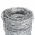 vidaXL Gartenzaun 50 x 125 cm Silber/Verzinkt