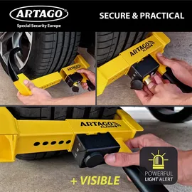 Artago Radkralle 2in1 mit Alarm 120 dB