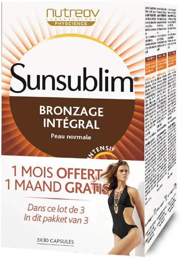 nutreov Sunsublim® Bronzage Integral