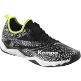 Kempa Unisex Wing Lite 2.0 Sport-Schuhe, schwarz/Fluo gelb, 46 EU