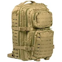 Mil-Tec US Assault 36 L Laser Cut coyote