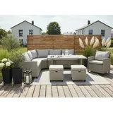 Konifera Keros Premium XL Loungeset grau