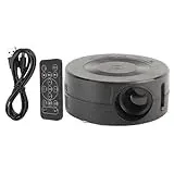 Uxsiya Mini-LED-Projektor, Klein, Multifunktions-Taschenkino mit gleicher Bildschirmfunktion, unterstützt Mobile Stromversorgung, Lautsprecher für den Heimgebrauch