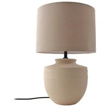 LINDBY Thalassia Tischleuchte Keramik/Stoff Ø 30cm
