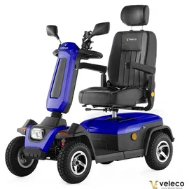 VELECO Sharpy Elektromobil Seniorenmobil 15 km/h blau