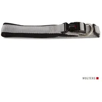 Wolters Professional Comfort Halsband silber/schwarz 30 - 35 cm