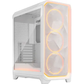 Fractal Design Fractal Meshify 3 Ambience Pro RGB White TG Gaming Gehäuse weiß