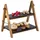 APS Etagere braun, schwarz Höhe: 34,0 cm, 1 St.