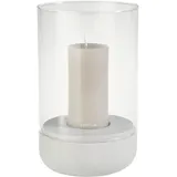 BLOMUS Windlicht CALMA Glas Light Gray