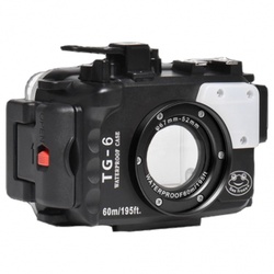 SeaFrogs - Olympus TG-6 Unterwassergehäuse für TG 6 - black #